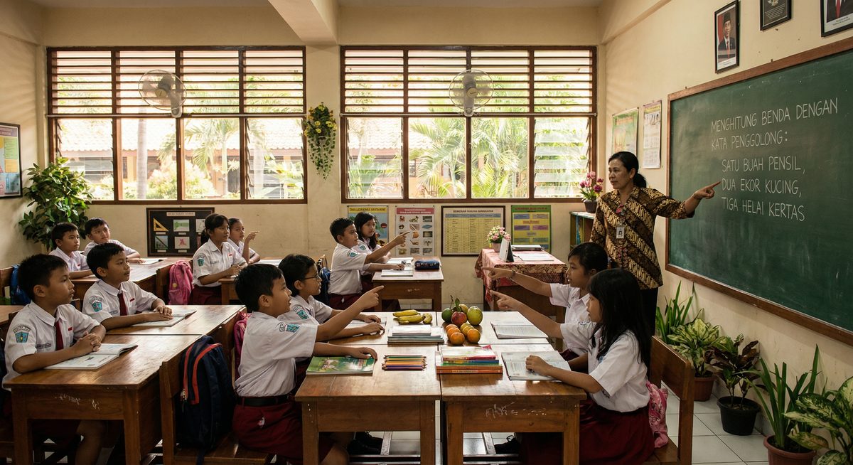 Indonesian Classifiers: Useful to Know, Rarely Used in Speech