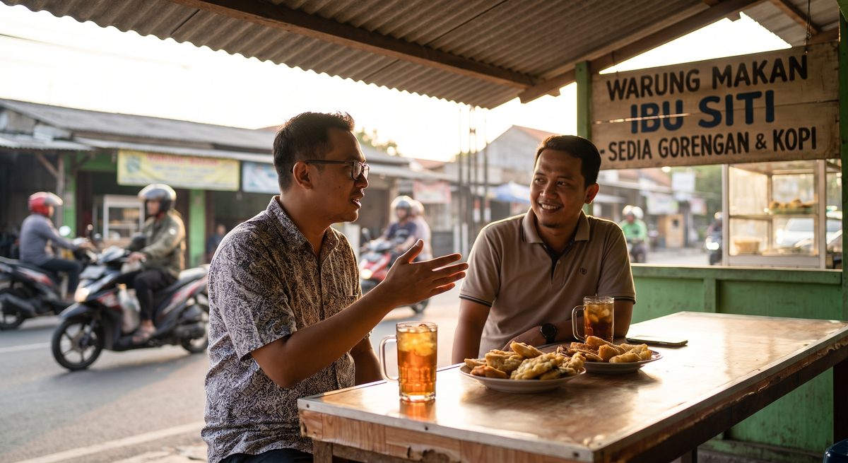 Jadi, soalnya, terus: the words Indonesians use to glue sentences together