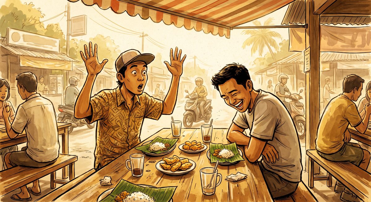 Wah, Aduh, Loh: The Indonesian Reaction Words That Nobody Teaches You