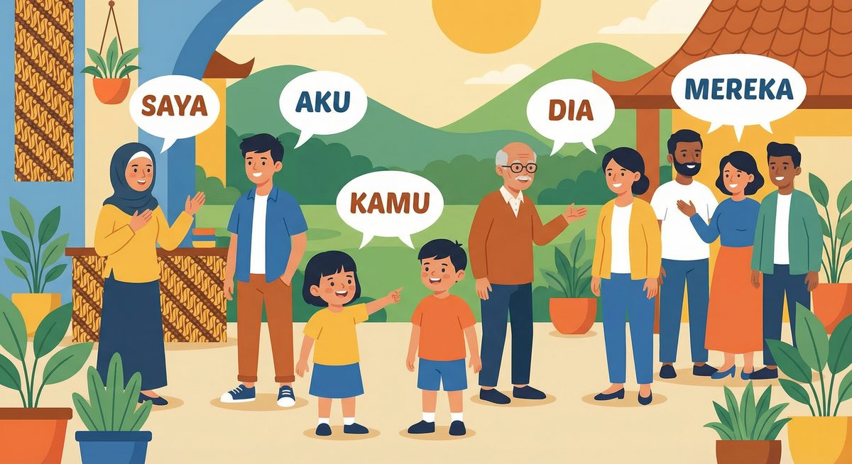 Indonesian Pronouns: Why You Need More Than Just 'Saya'