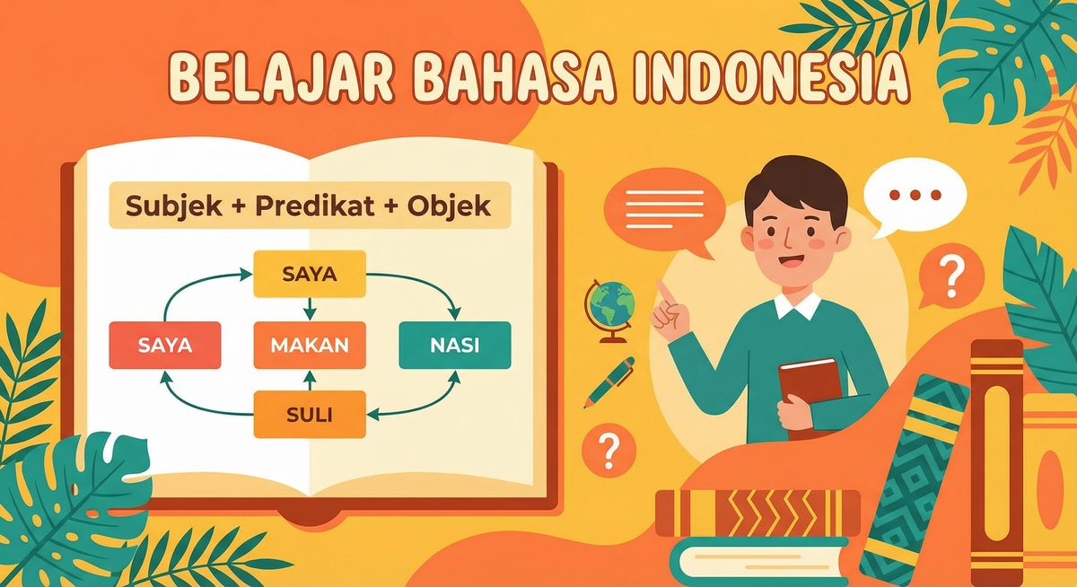 Indonesian Sentence Structure: Why Word Order Matters (And When It Doesn't)